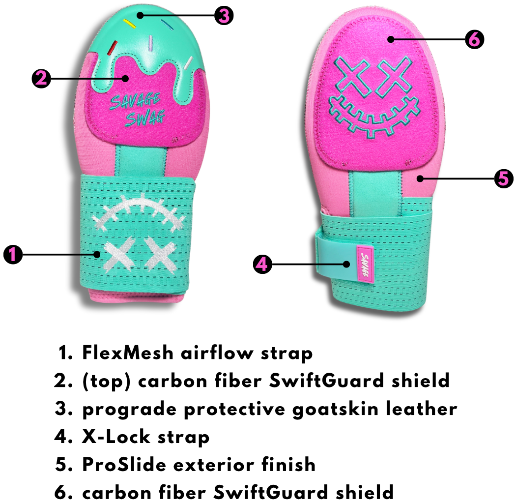 Cotton Candy Sliding Mitt