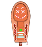 Gingerbread Fusion Sliding Mitt